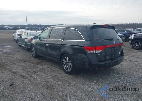 2014 Honda Odyssey Touring/Touring Elite z USA, uszkodzony, nr VIN 5FNRL5H93EB088405